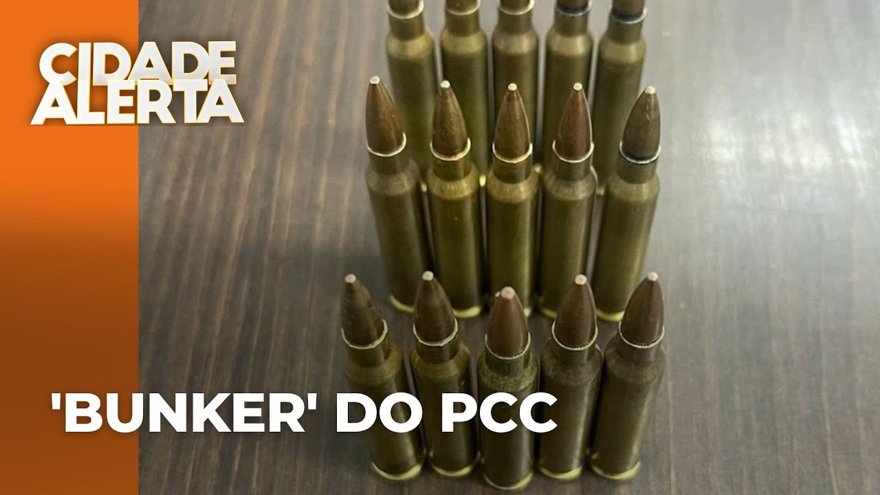 'Bunker' do PCC: membros de organização escondiam armas e munições dentro de casa