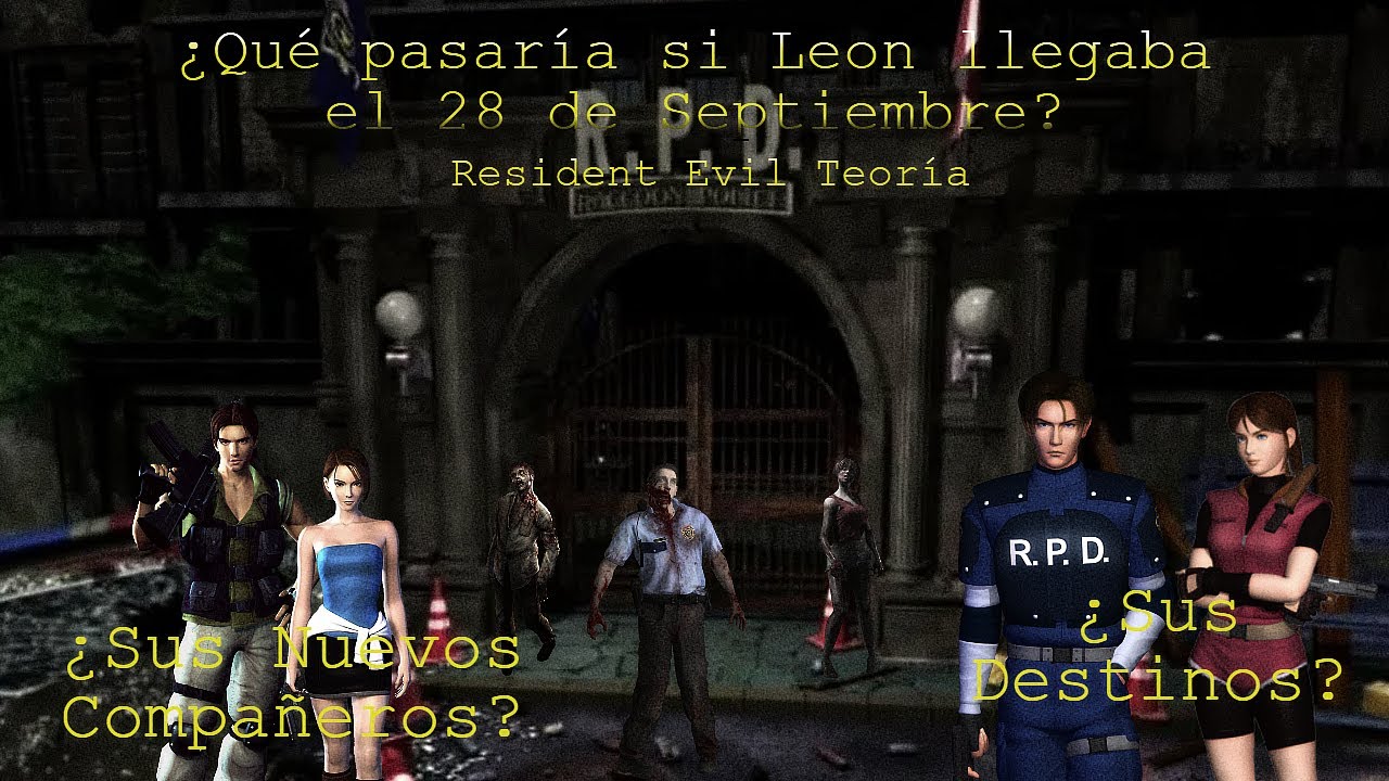 ¿Qué hubiera pasado, si Leon llegaba a Raccoon City el 28 de Septiembre? | Teoría 360