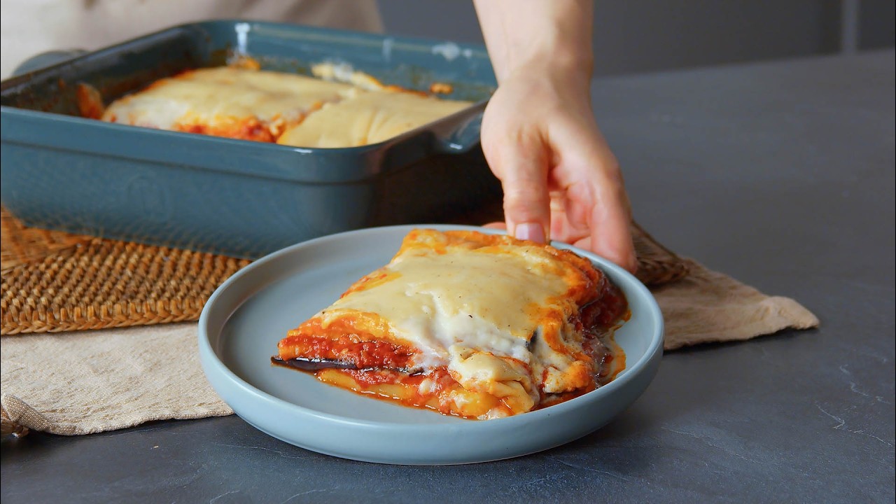 Vegetarian Moussaka: Make This Classic Eggplant Comfort Food Healthier & Even More Delicious!
