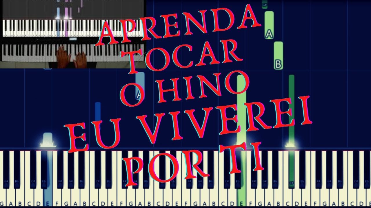 APRENDA TOCAR O | HINO   | EU VIVEREI POR TI | Grupo Nova Voz |
