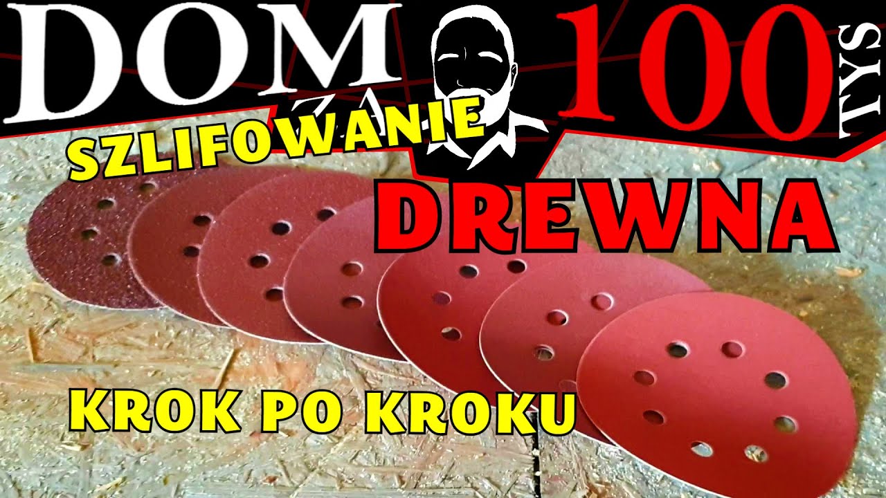 ►Jak i czym szlifować drewno? Test krążków ściernych Norton na szlifierce. Dom za 100 tys 208