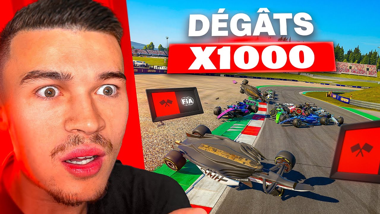 SURVIVRE EN DEGATS EXTREME SUR F1 25 (impossible mdr) 😱
