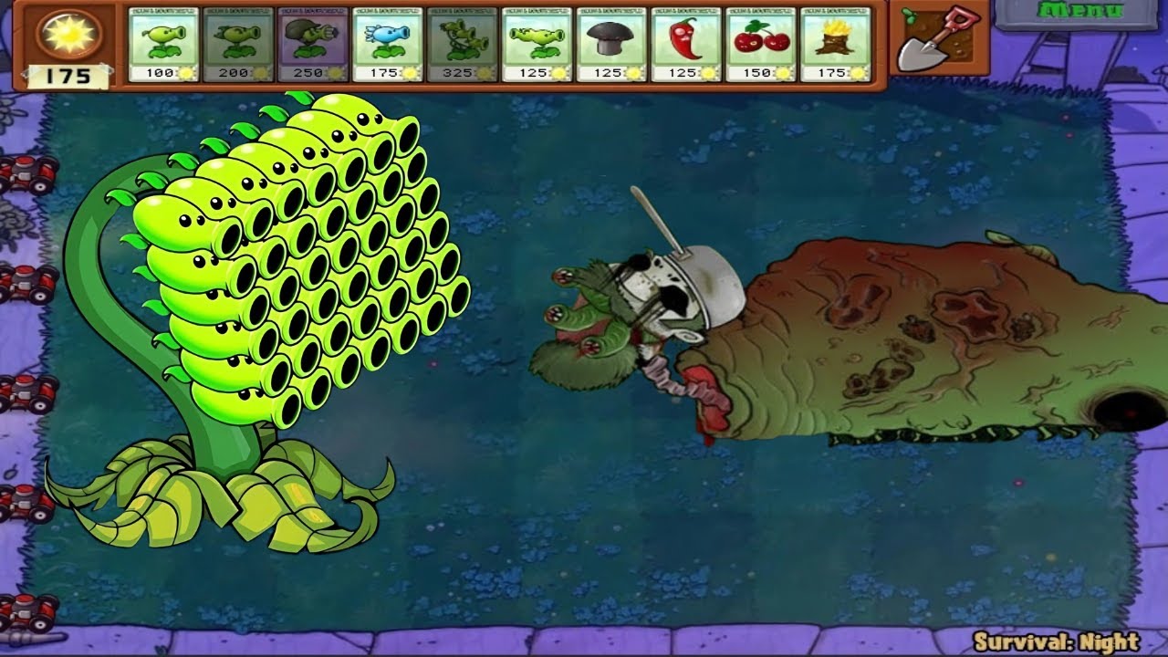 99 Split Pea vs Giga Horror Zomboss vs 99 Repeater Pea vs 999 Zombies #pvz #pvzmod #pvzhack