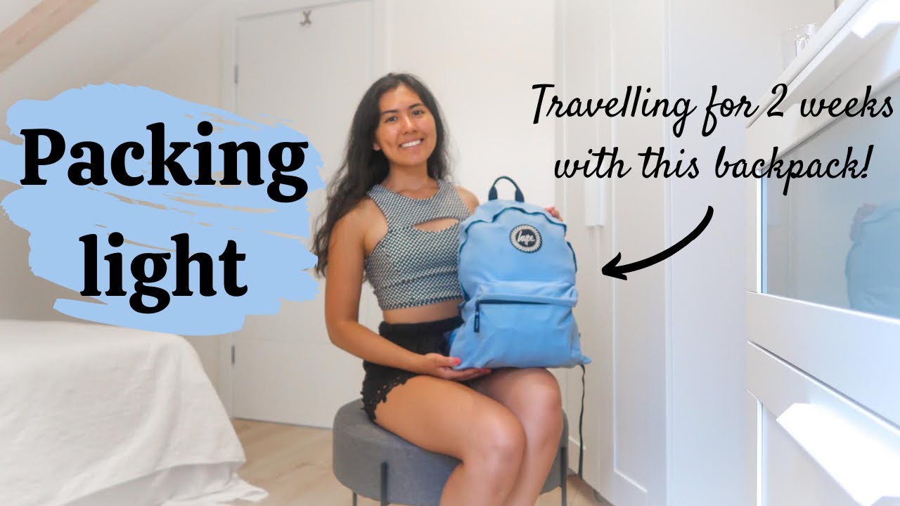 Minimalist Packing | 2 Week Trip