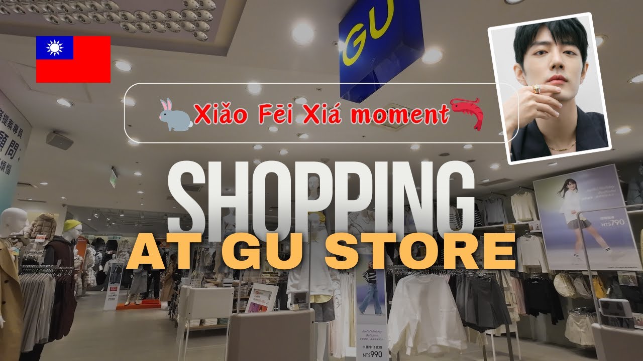 🇹🇼 Taiwan Vlog 4: Shopping at GU + Xiǎo Fēi Xiá moment🦐