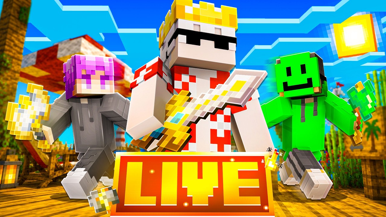 🔴 LIVE ON 🔴POWR&Oacute;T EVENT&Oacute;WEK! 🔥 DOMINACJA Z MIECZEM 57% W MINECRAFT NA ANARCHIA.GG