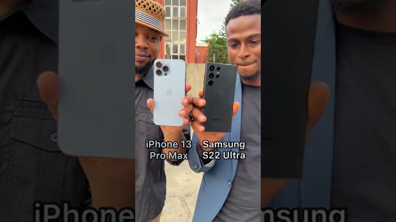 iPhone 13 Pro Max vs Samsung S22 Ultra Video Zoom Comparison - 4K @30FPS