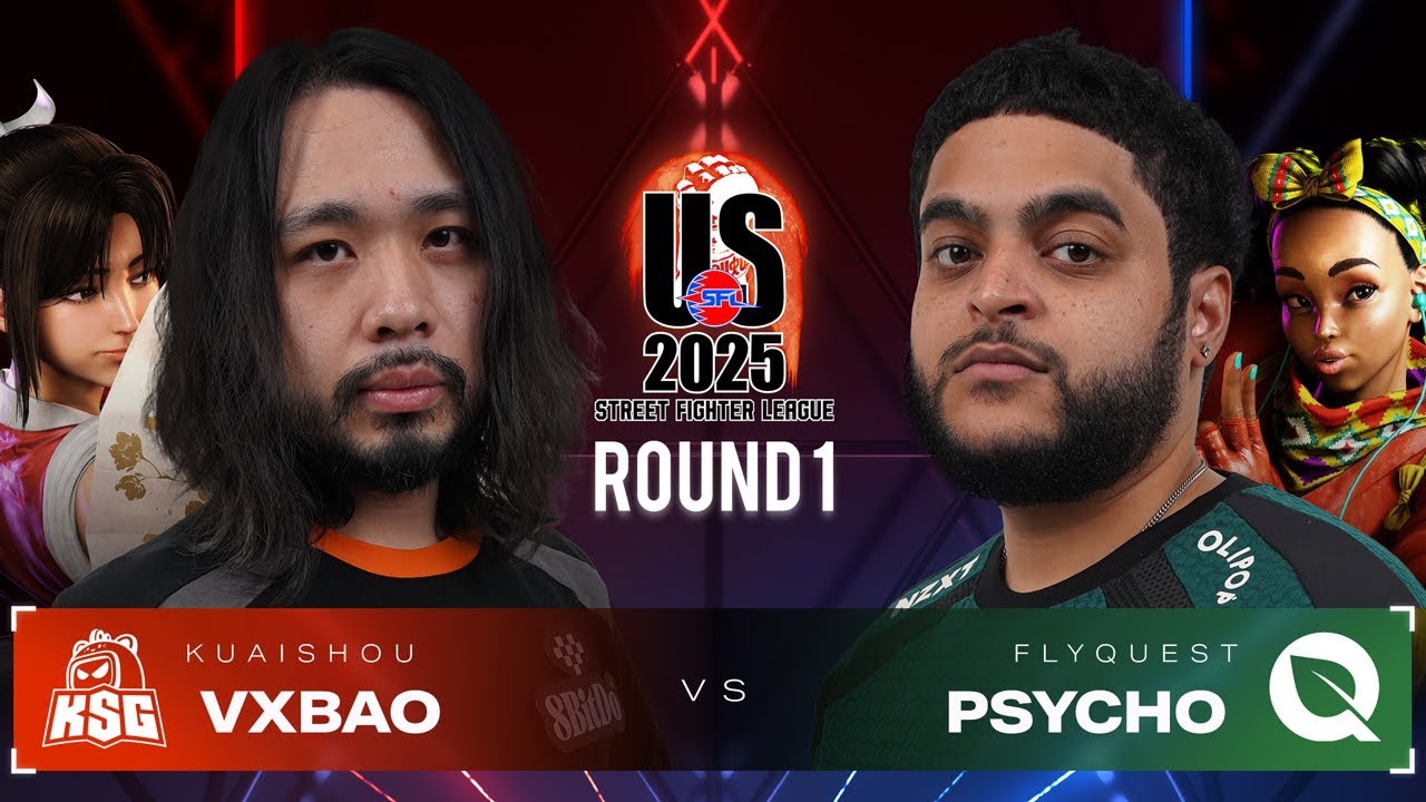 Vxbao (Mai) vs. Psycho (Kimberly) - KuaiShou vs. FlyQuest - Street Fighter League US 2025 Day 3