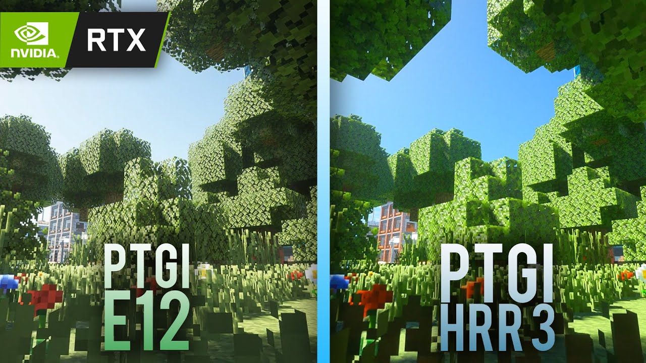 PTGI E12 vs PTGI HRR 3 1440p60 // RTX 3050