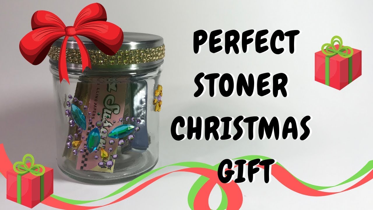 DIY Stoner Christmas Gift Idea: Stuffed Stash Jar