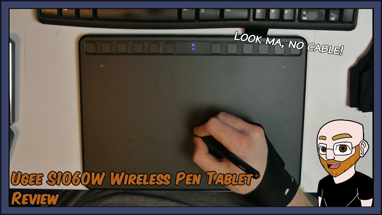 Ugee S1060W Wireless Pen Tablet Review