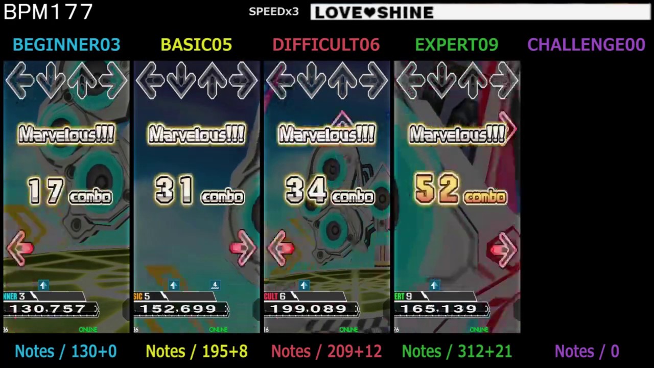 DDR / LOVE SHINE - SINGLE (DanceDanceRevolution EXTREME)