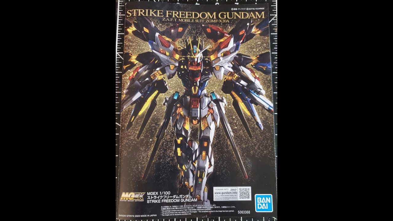 Master Grade Extreme Strike Freedom Gundam Review
