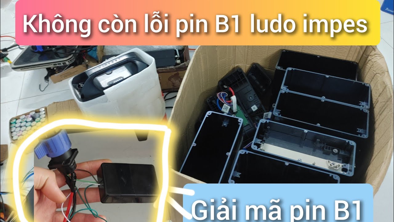 Pin Ludo Impes xây dựng trên nền tảng TechEBike