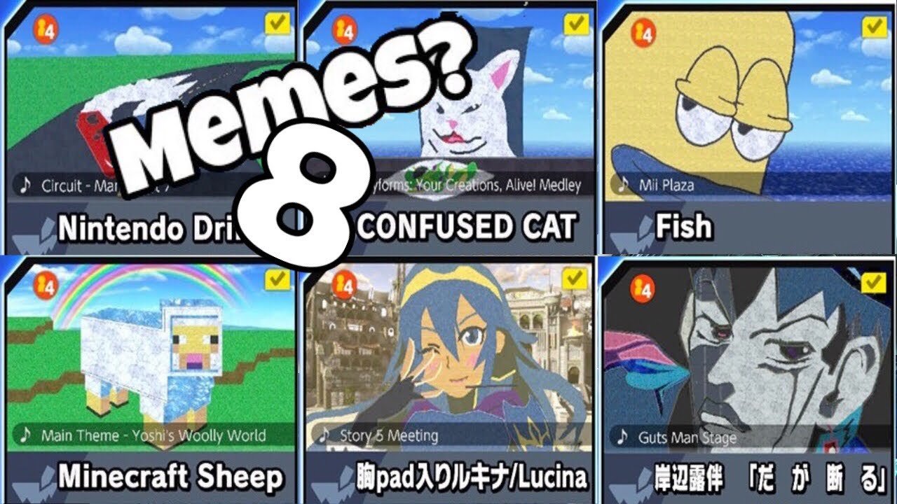 Weird Stage Builder Showcase #8 ( ͡° ͜ʖ ͡°) Super Smash Bros. Ultimate