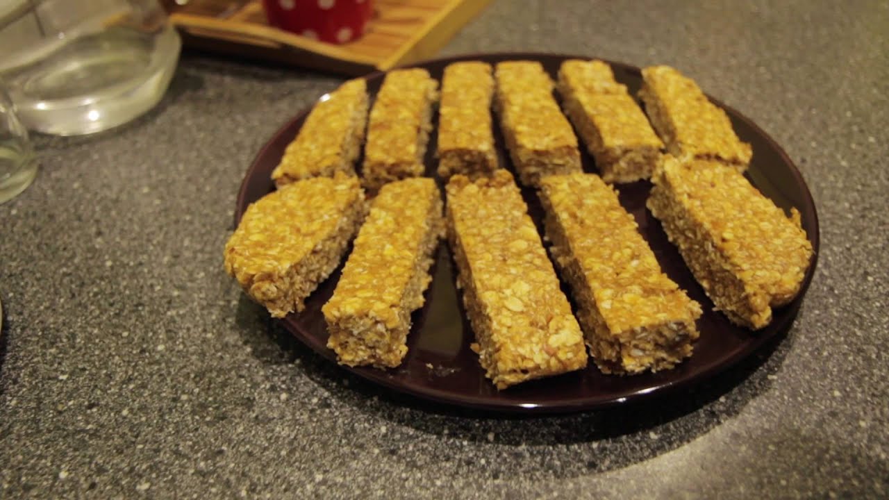 RECETA - Barras de Proteína hechas en casa SIN HORNEAR!