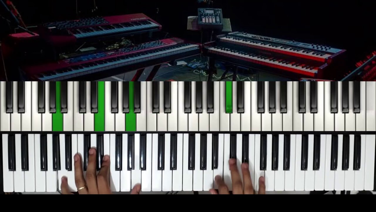 Como fazer Arpejos Incríveis Usando Apenas a Escala Maior Natural-AULA TECLADO  TALES SILVA