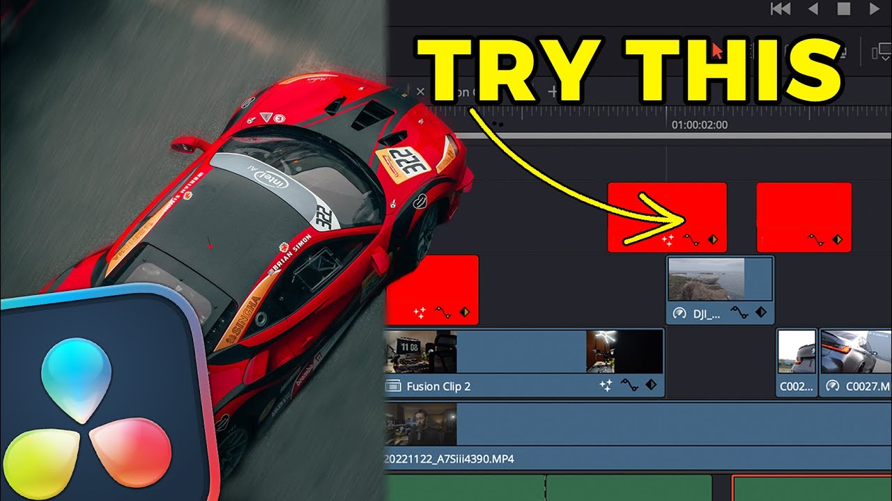 My Secret To Smooth Speed Ramping Transitions in Davinci Resolve