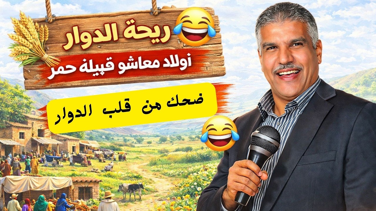 حلقة تموت بالضحك 😂 من أولاد معاشو قبيلة حمر | ريحة الدوار