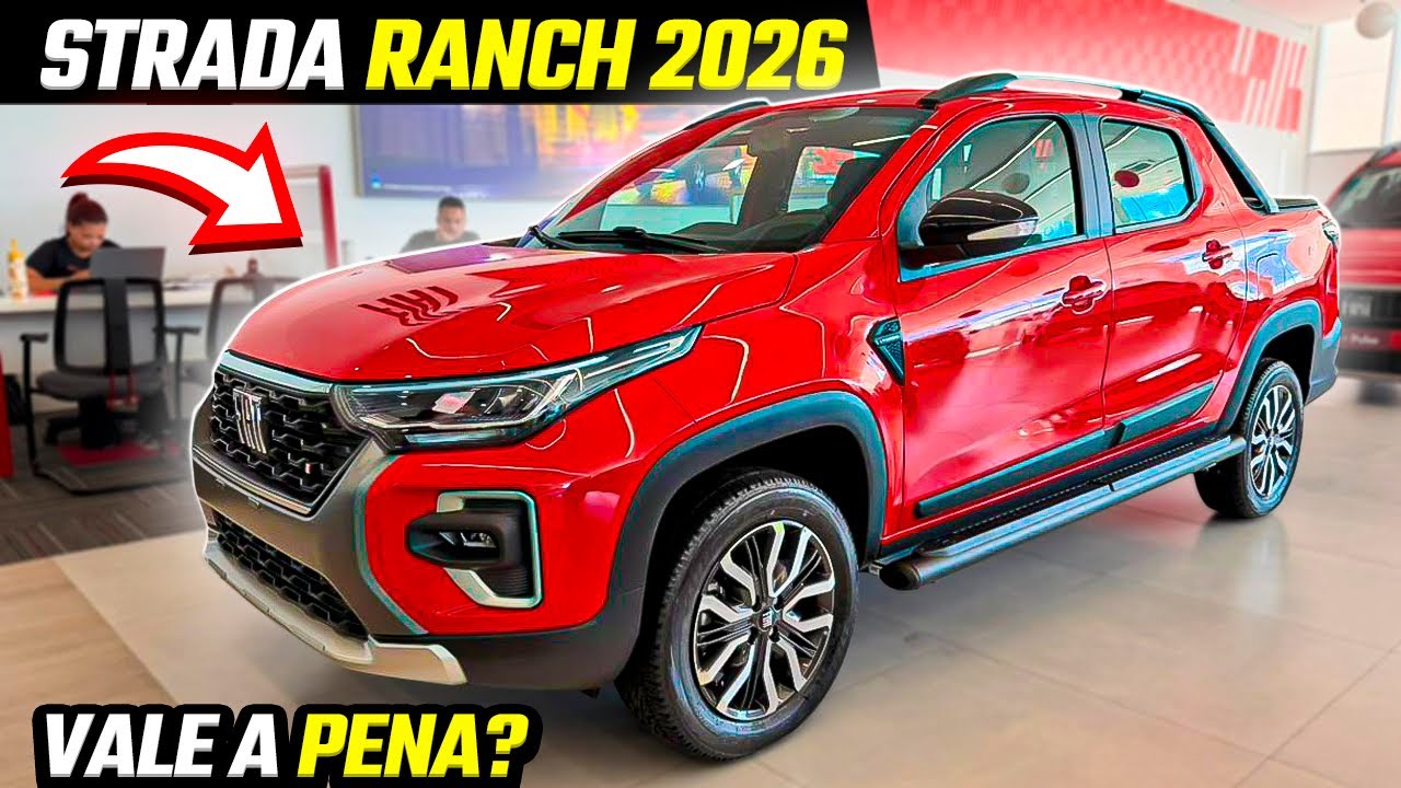 AVALIAÇÃO FIAT STRADA RANCH 2026 EM DETALHES