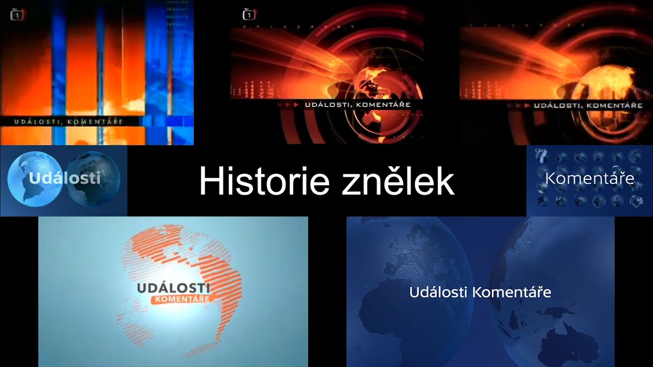 Historie znělek Událostí, komentářů