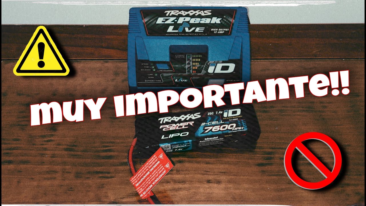 Cómo usar el cargador Ez Peak Live de Traxxas? | How to use the Ez Peak Live Traxxas charger?