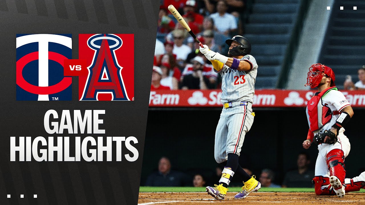 Twins vs. Angels Game Highlights (9/8/25) | MLB Highlights