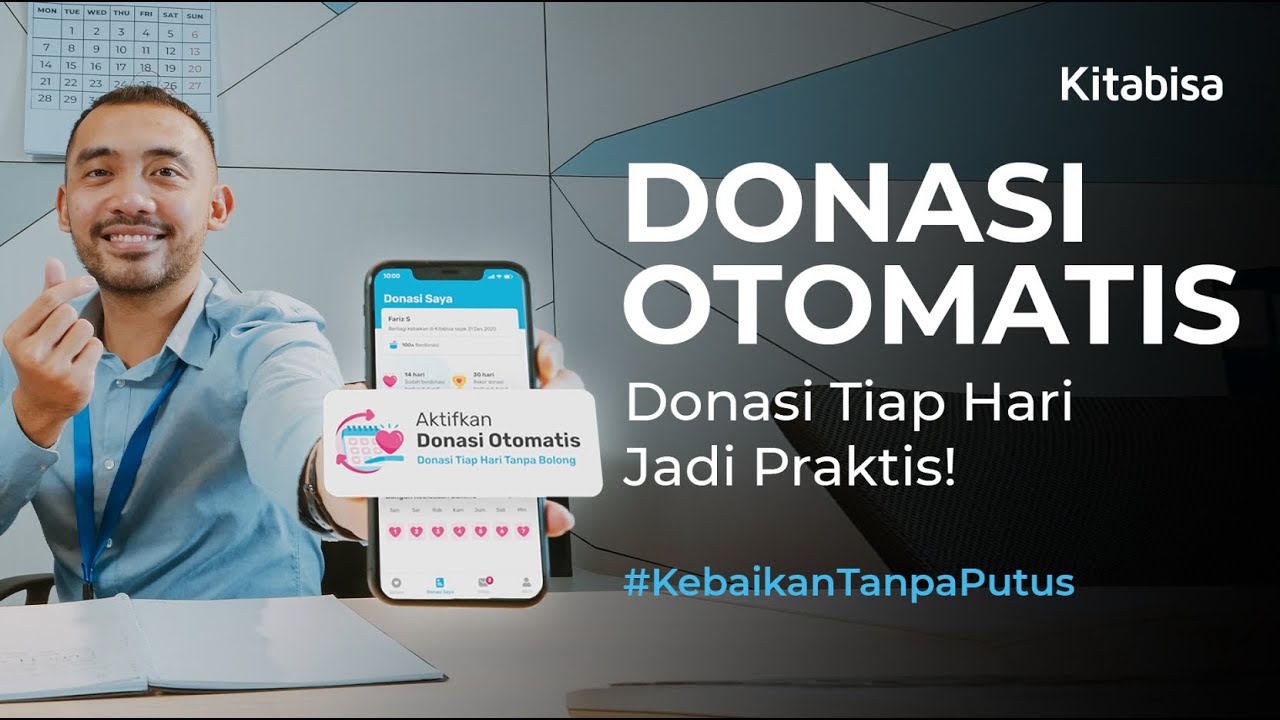 Donasi Otomatis Bikin #KebaikanTanpaPutus Jadi Praktis