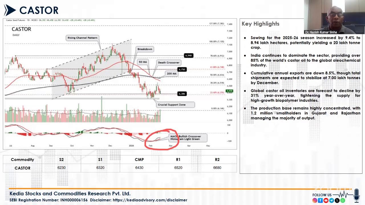 Weekly commodity podcast as on 14022026