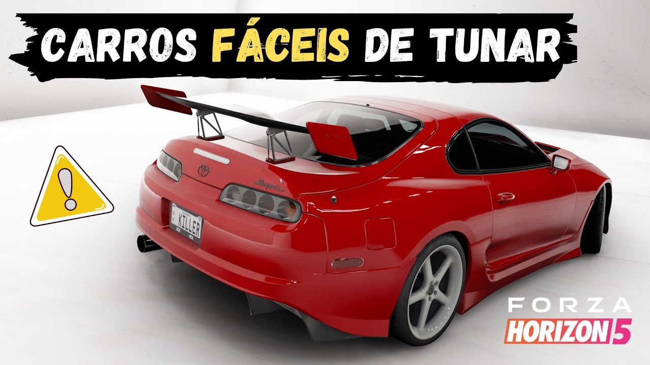 Os Carros Mais Fáceis de Tunar - Forza Horizon 5