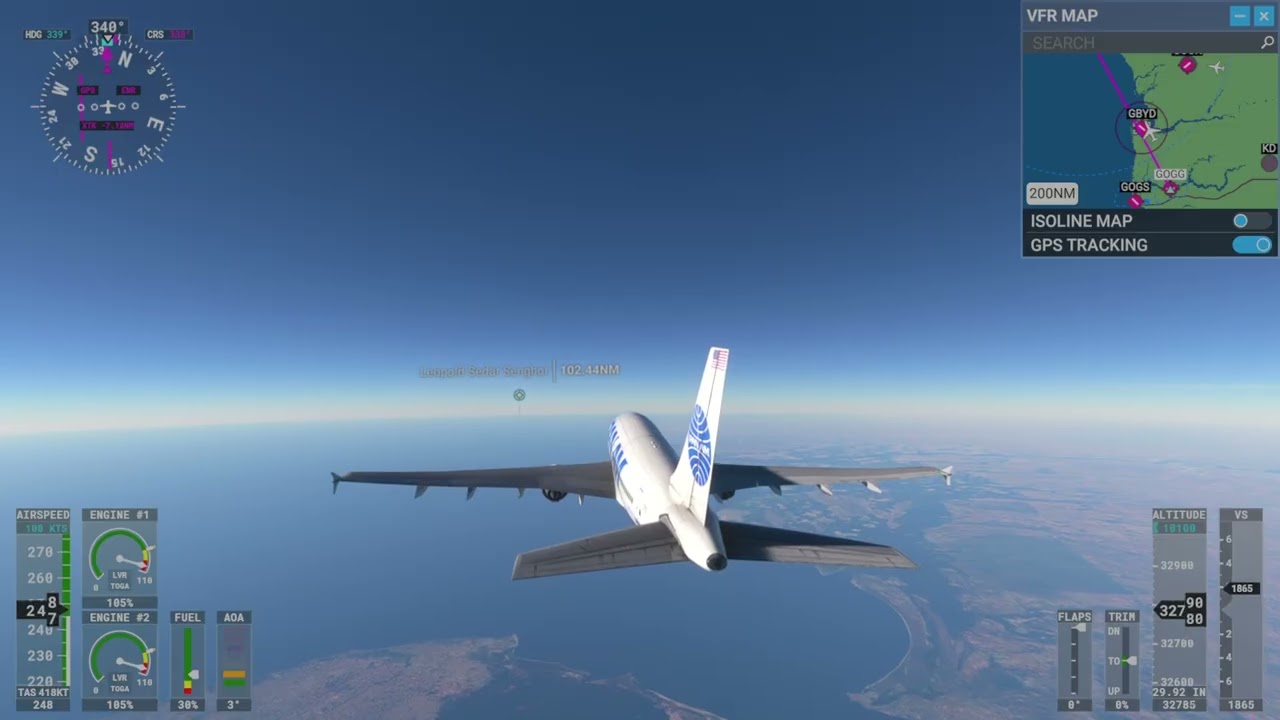 Senegal (All Countries Challenge; Microsoft Flight Simulator)
