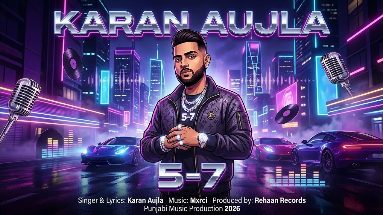 5-7 (Panj Sat) – Reverb Audio | Karan Aujla | Mxrci | Punjabi Song 2026 | 4K Visual 