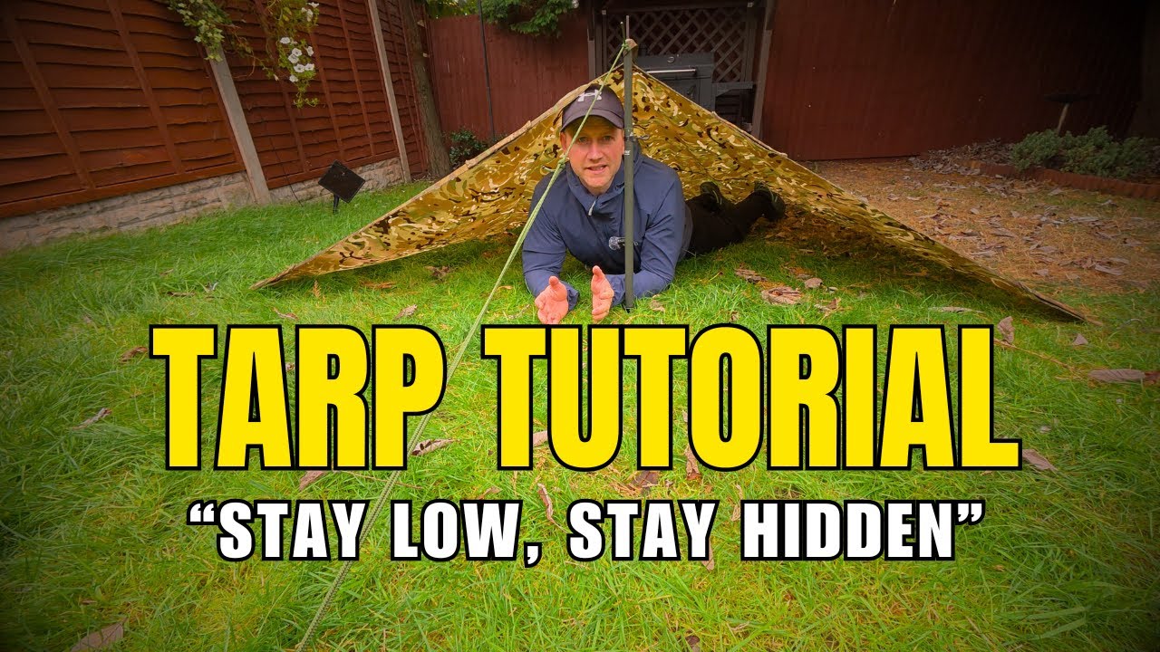 3 Stealth Tarp Shelters to Stay Hidden Outdoors