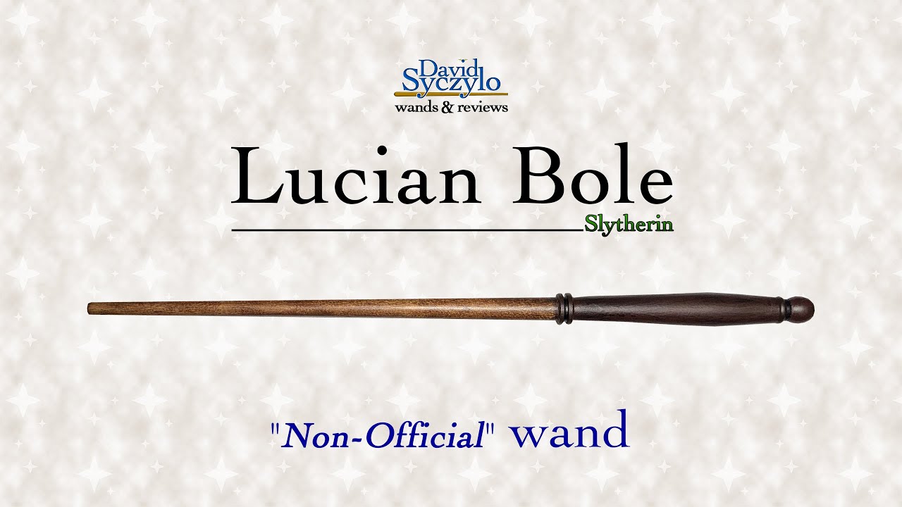 Lucian Bole &mdash; неофициальная палочка