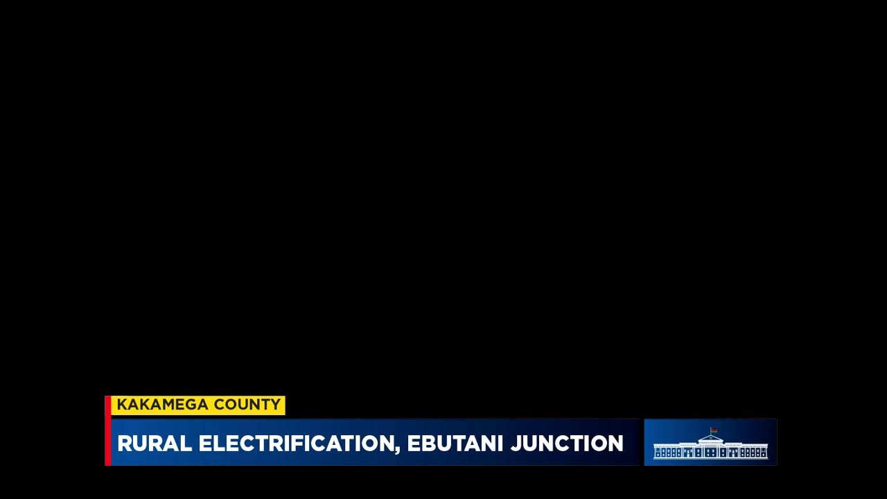 Rural Electrification, Ebutani Junction, Kakamega County
