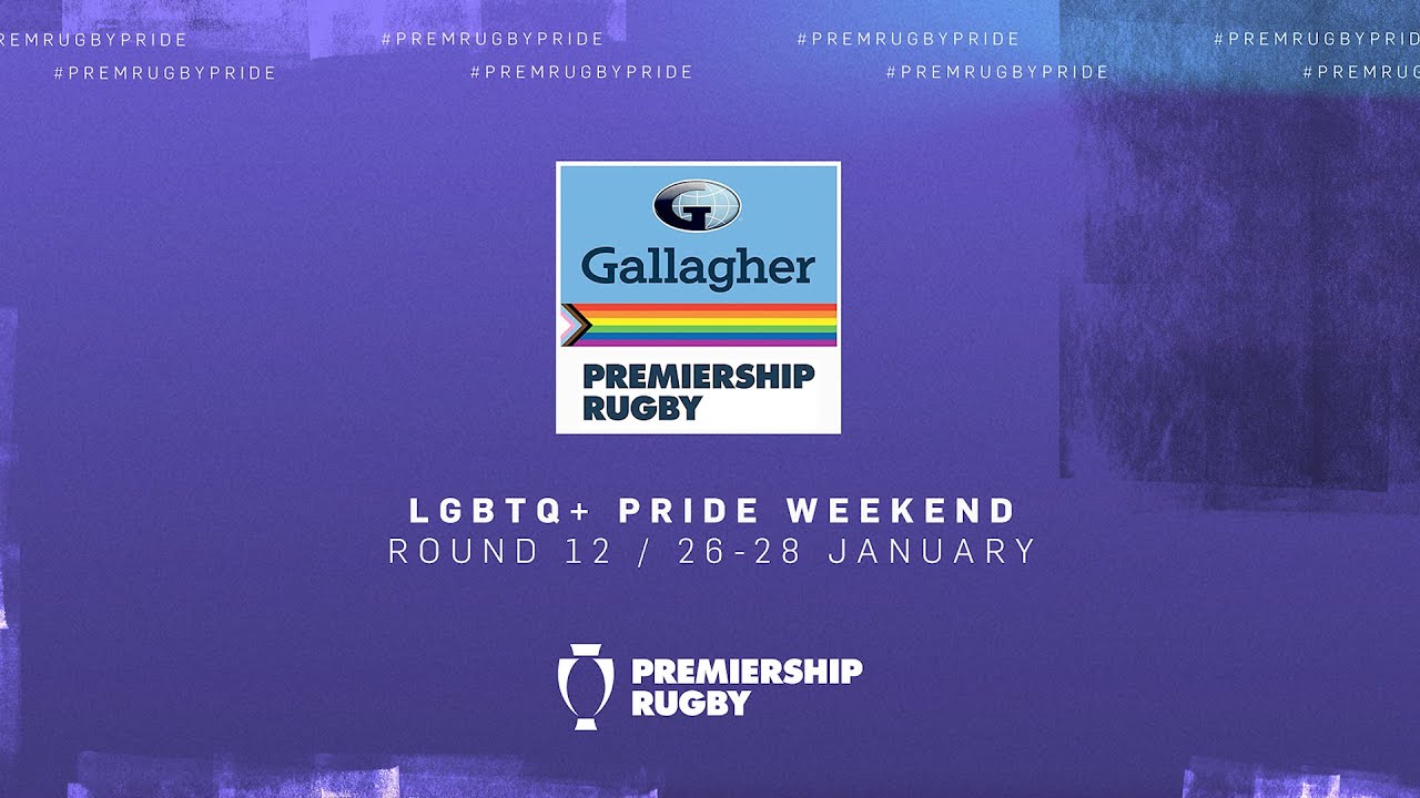 Premiership Rugby Pride Weekend 2024 | 🎉 🏳️&zwj;🌈