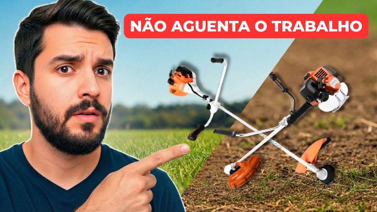 NÃO COMPRE ESSA ROÇADEIRA ANTES DE VER ISSO | As Melhores Roçadeiras a Gasolina 2026