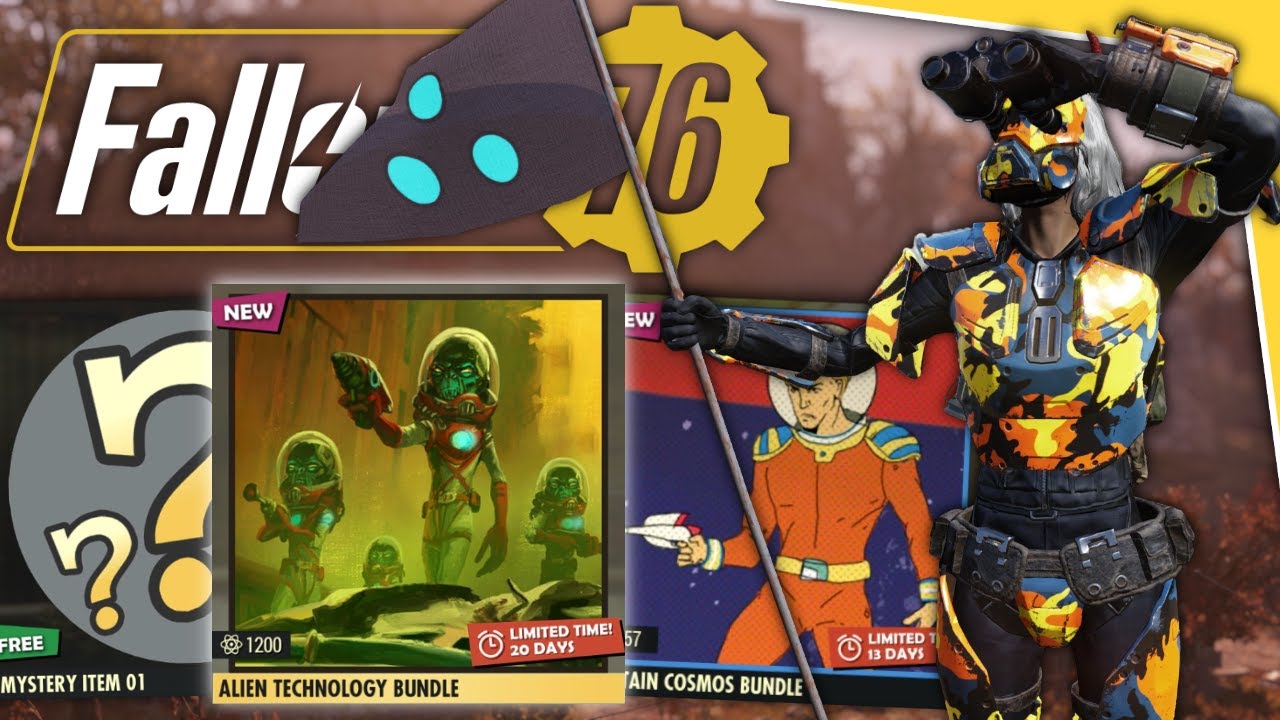 Fallout 76 - Atomic Shop Update: Alien Technology Bundle
