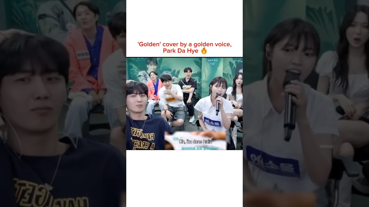 Golden (cover) by Park Da Hye  #golden #bestcovers #huntrix #kpop #sajaboys #demonhunters #sodapop