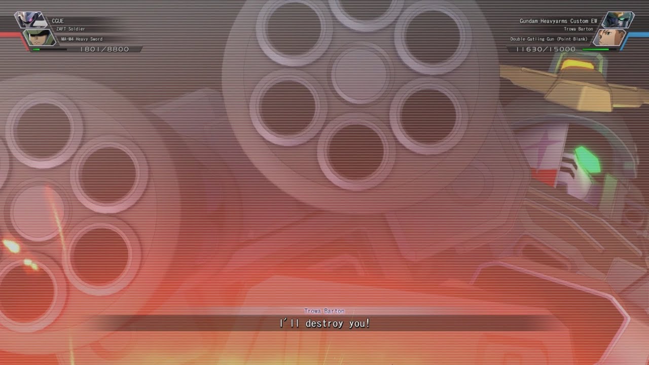 SD Gundam G Generation Cross Rays - Gundam Heavyarms All Ver. Attacks