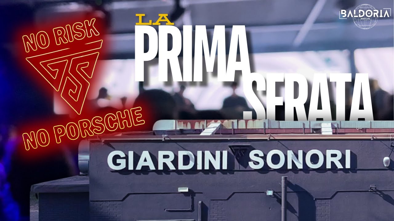 Da SOGNO a REALTA': la serata di APERTURA dei GIARDINI SONORI