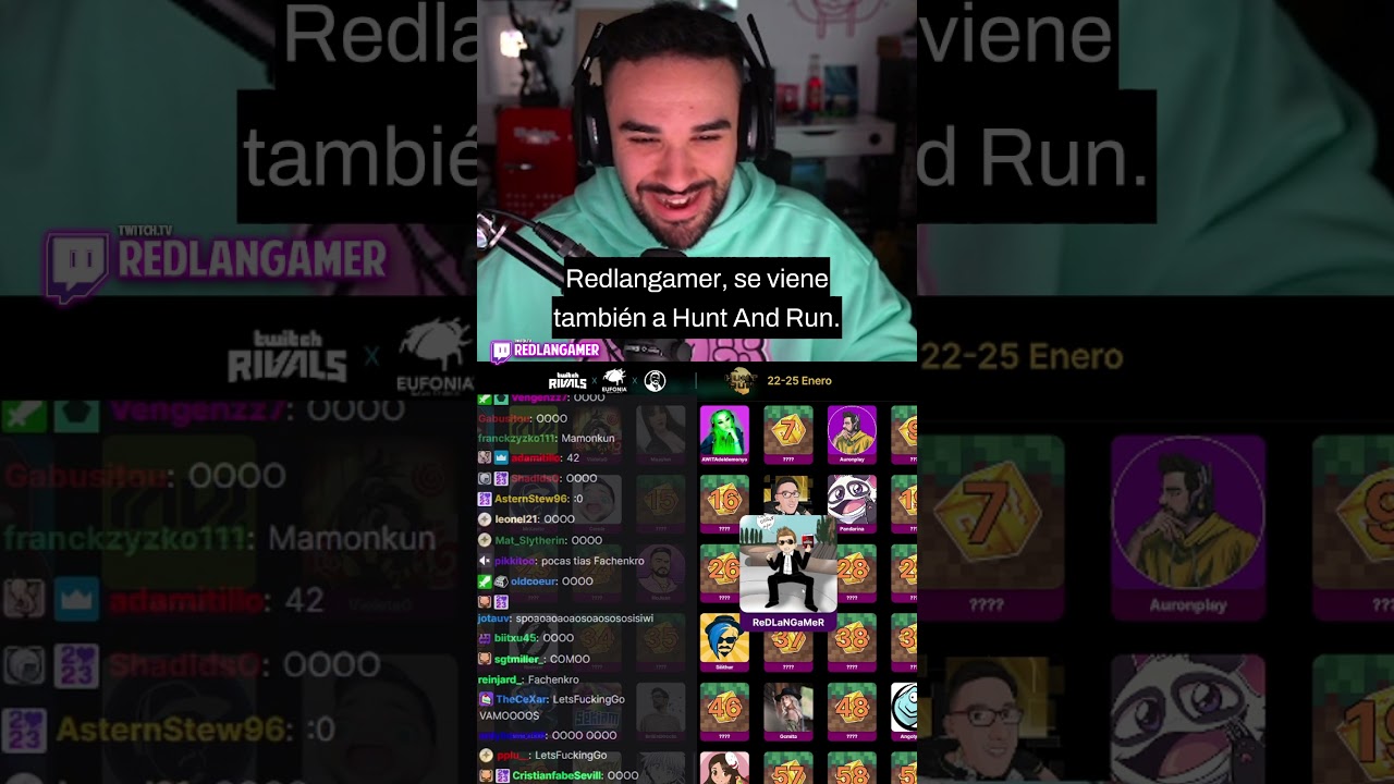 TWITCH RIVALS DE 100.000$ CON ILLOJUAN EN MINECRAFT - HUNT & RUN  #huntandrun