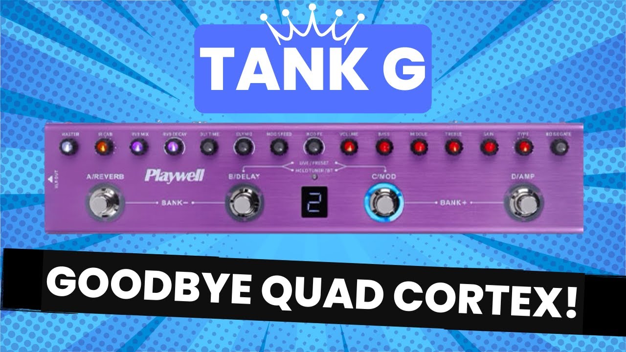 $79 Guitar Amp Sim ‘The TANK G’ by Playwell