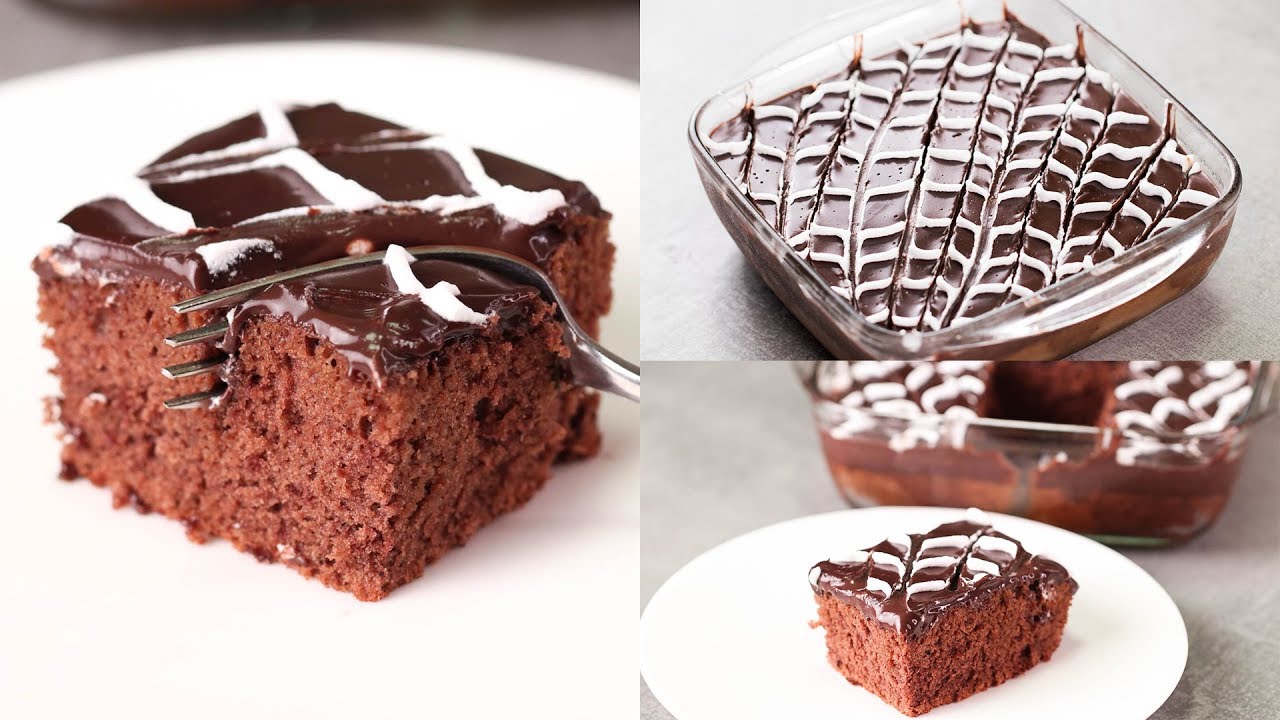 CHOCOLATE CAKE RECIPE I 7 SPOON UNIQUE CAKE RECIPE I EGGLESS & WITHOUT OVEN