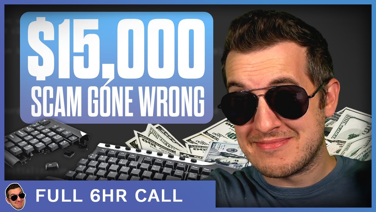 Clueless Scammer Rages Over Losing $15,000 & His Bank Account (full 3hrs)