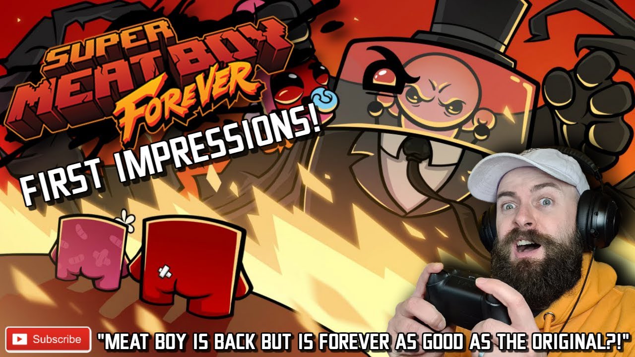 SUPER MEAT BOY IS BACK! // Super Meat Boy Forever First Impressions // As Good As The Original??