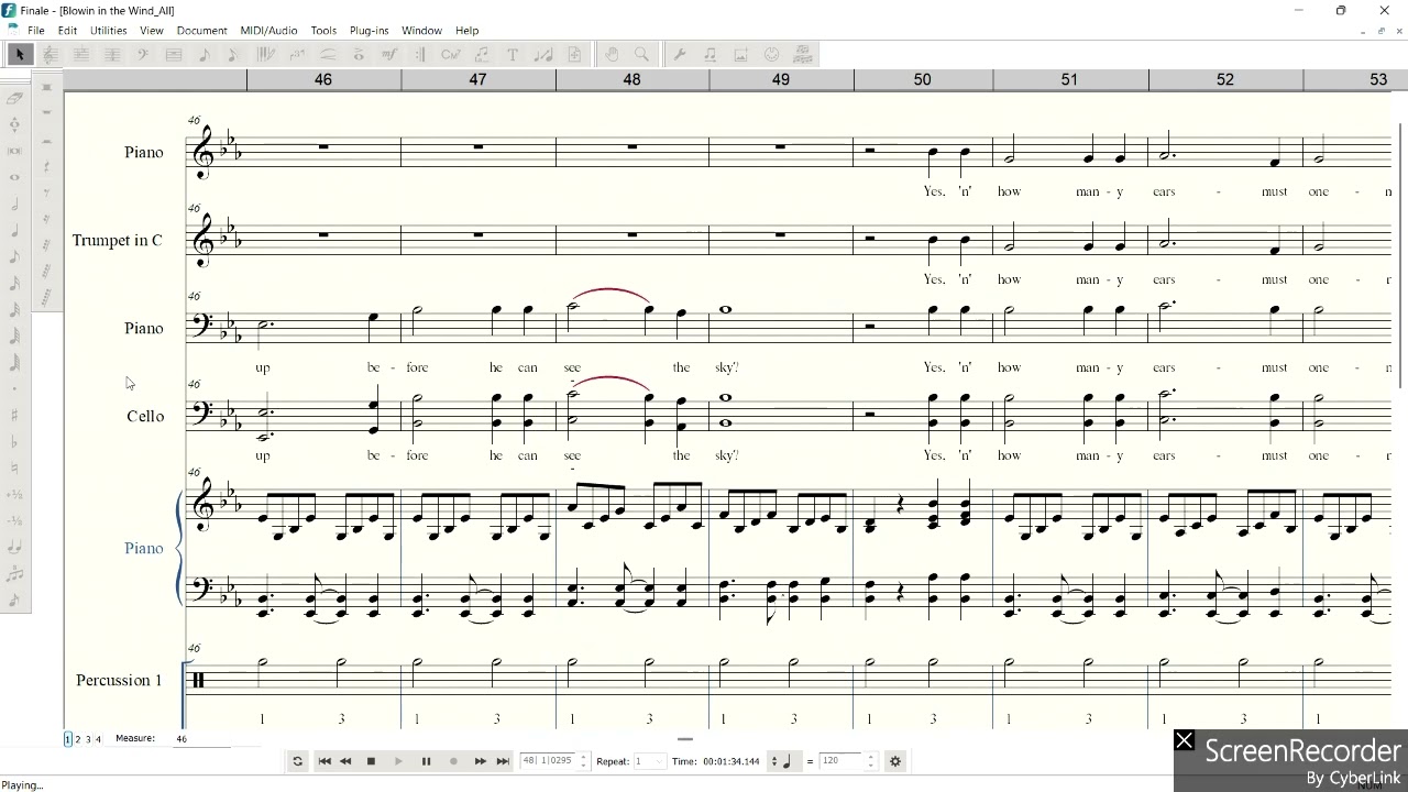 Blowin in the Wind All