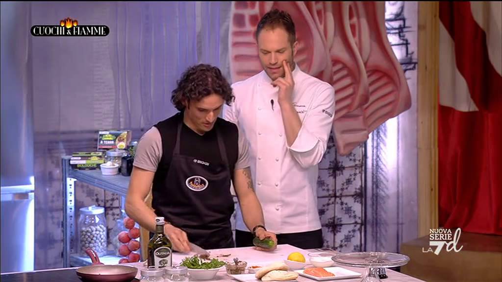 Cuochi e Fiamme - Caponata e salmone (Puntata 10/04/2015)