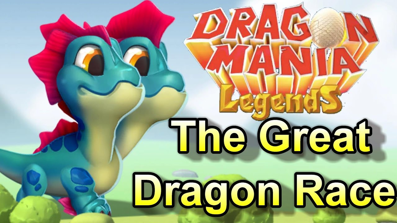 GREAT DRAGON RACE! New DML Clan Event! - Dragon Mania Legends #338 [NEW EVENT]