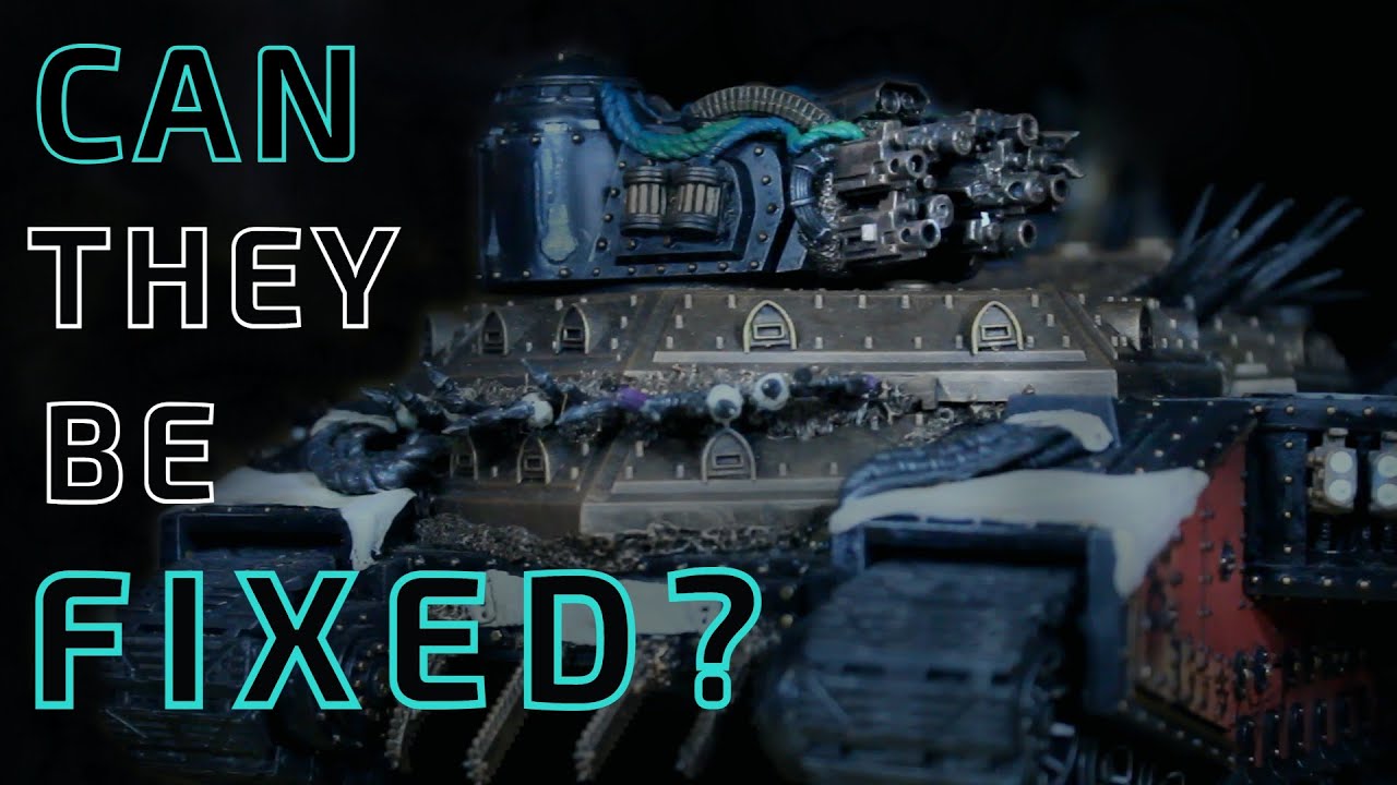 Can I Fix Three Baneblades I Wrecked As A Teenager?